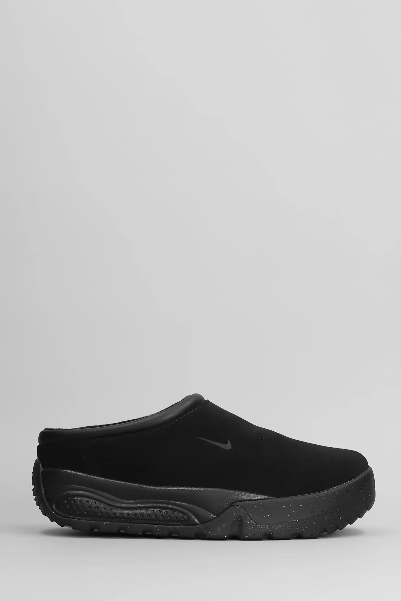 Acg Refus Slipper-Mule in black suede