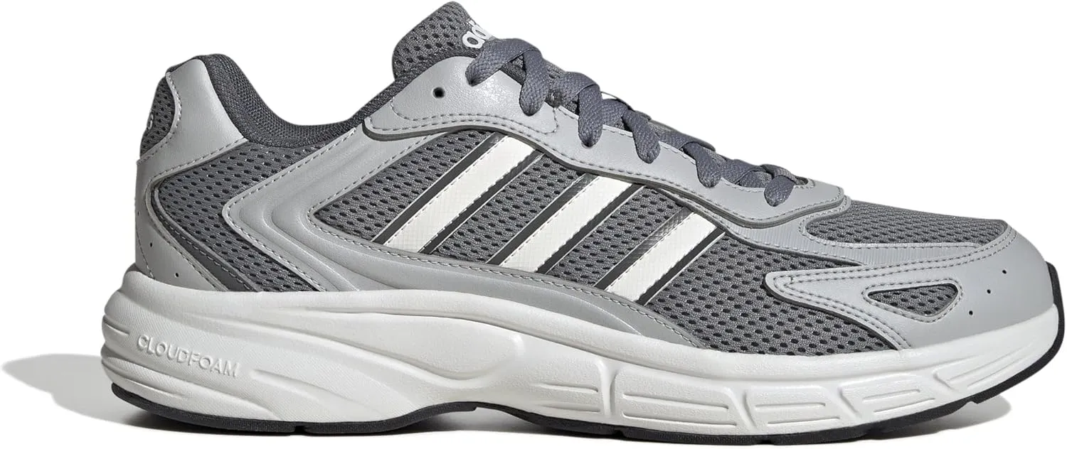 adidas Men's Eclyptix 2000 Sneaker, Grey/White/Grey, 12.5