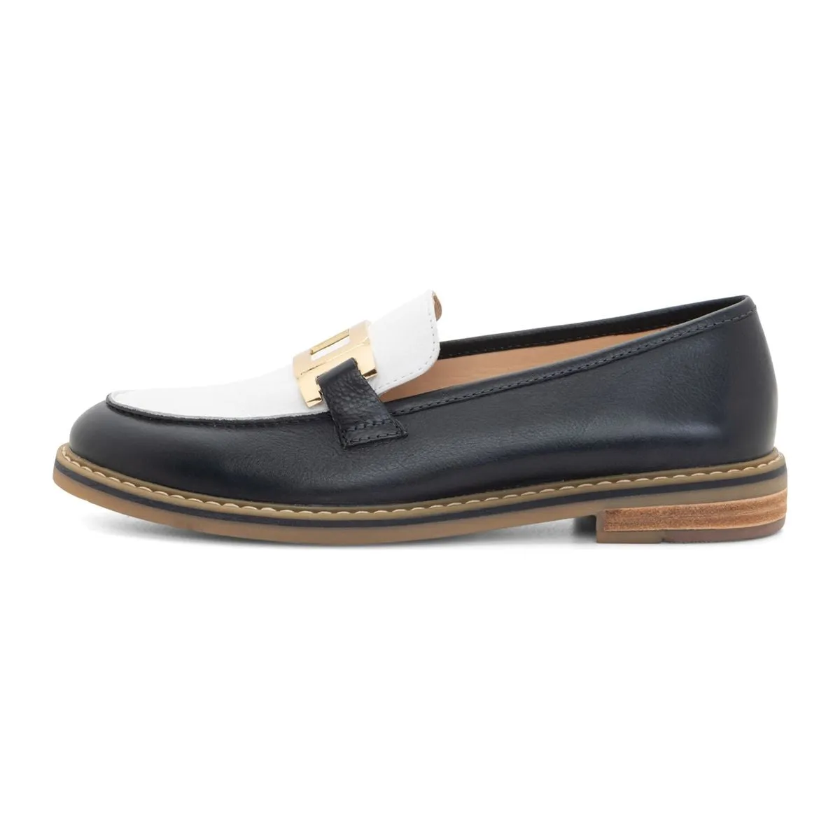 Ara Katsura Loafer in Navy & White