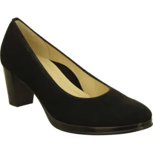 ARA OPHELIA BLACK SUEDE PUMP