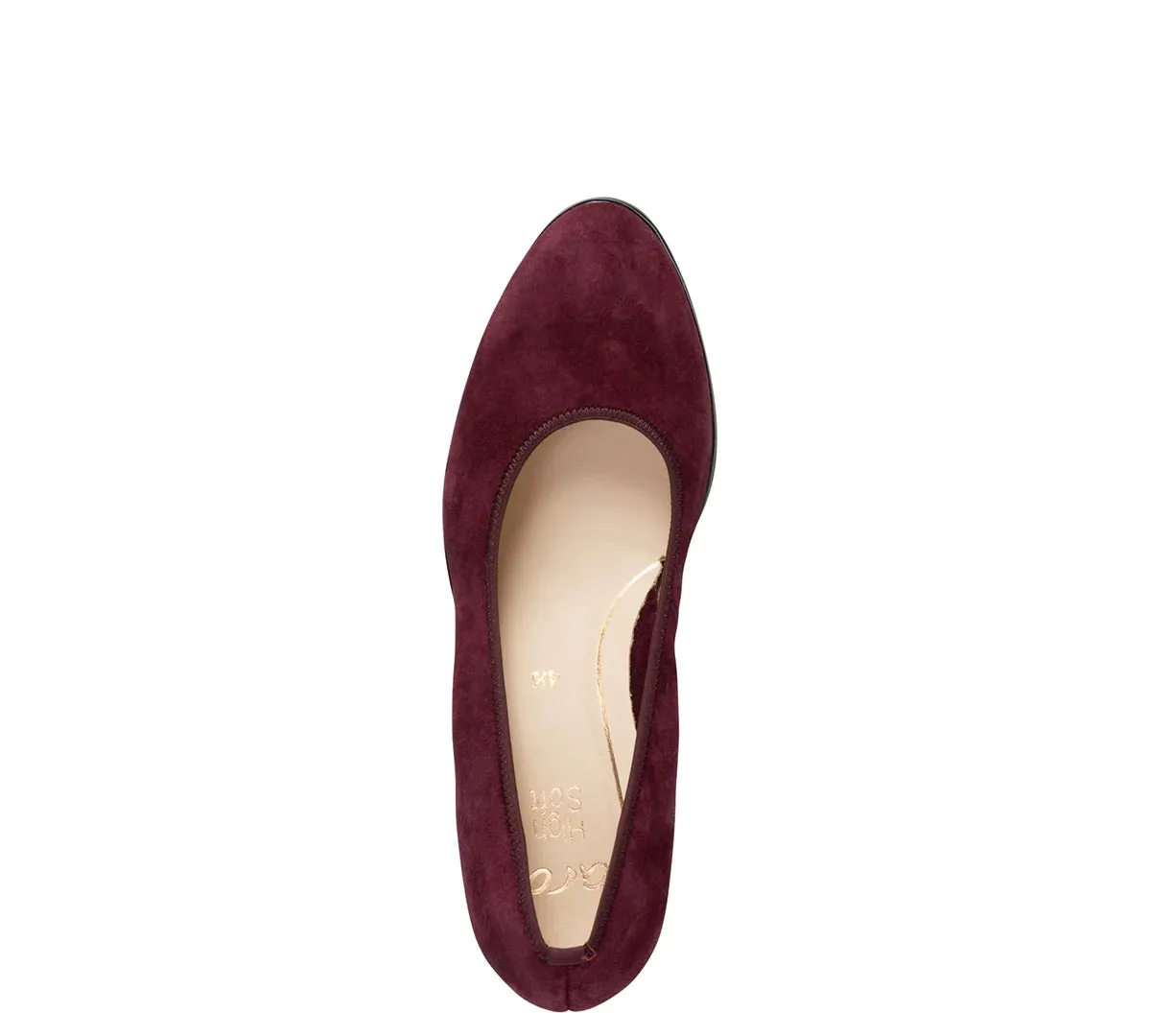 ARA OPHELIA BURGUNDY BAROLO SUEDE PUMP