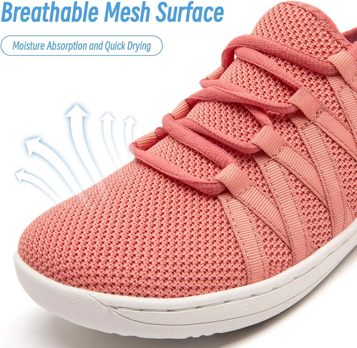 Barefoot Shoes for Womens Minimalist Fashion Sneaker Lightweight Wide Toe Box Zero-Drop Sole Tennis Walking Running Wokout Hike Shoes