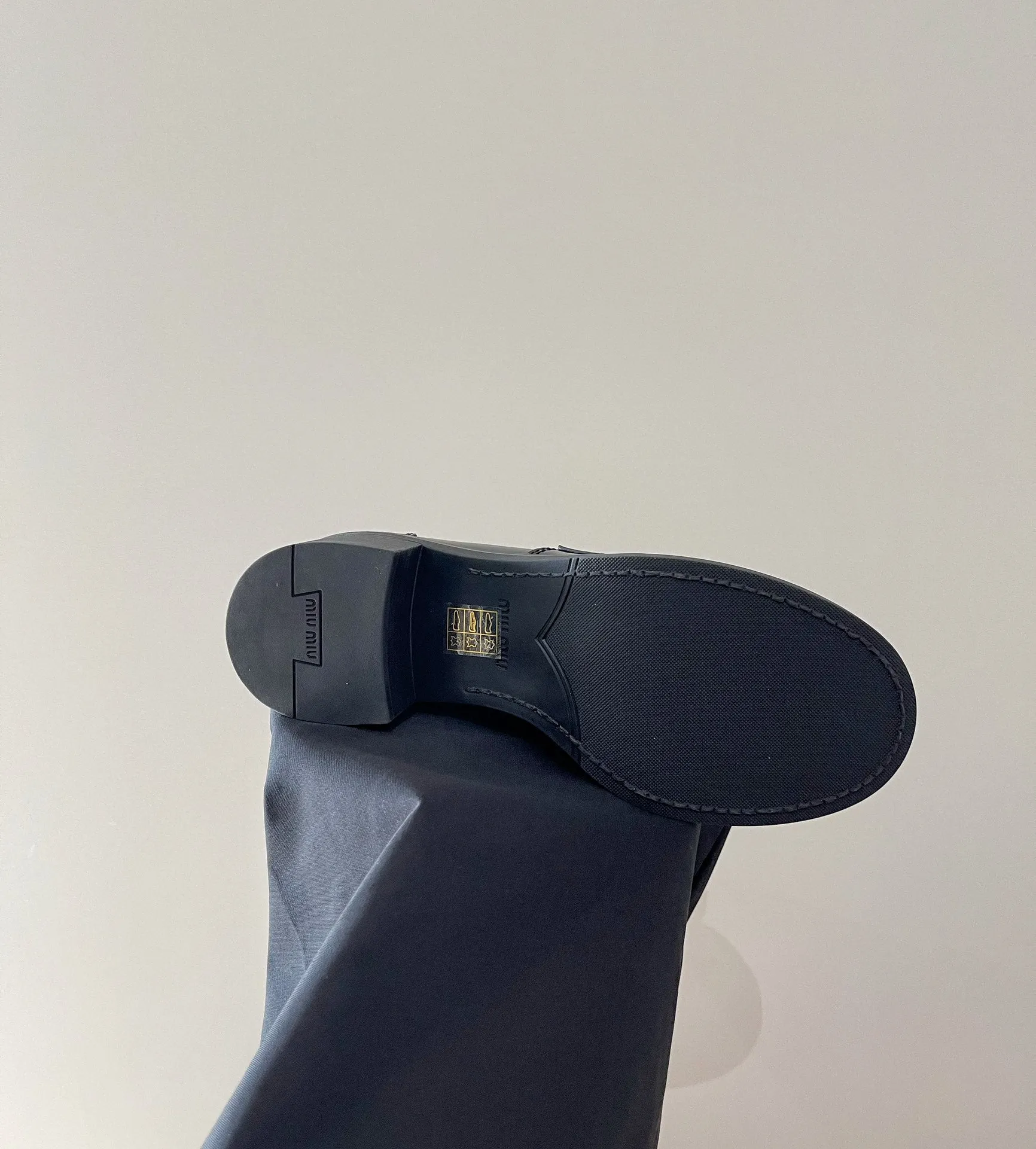 Black Heel Loafers