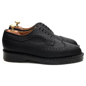 Black Nubuck Derby Brogues UK 8