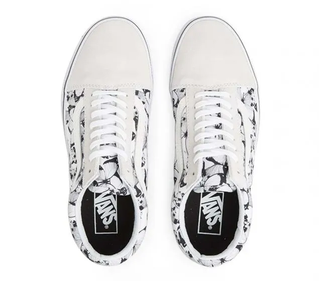 (BUTTERFLY) OLD SKOOL WHITE Price drop | Stable BLACK TRUE | VANS