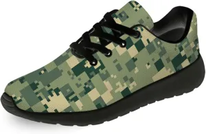 Camouflage Print Shoes Men Women Running Comfortable Ultra Lightweight Tennis Walking Fashion Workout Sneakers