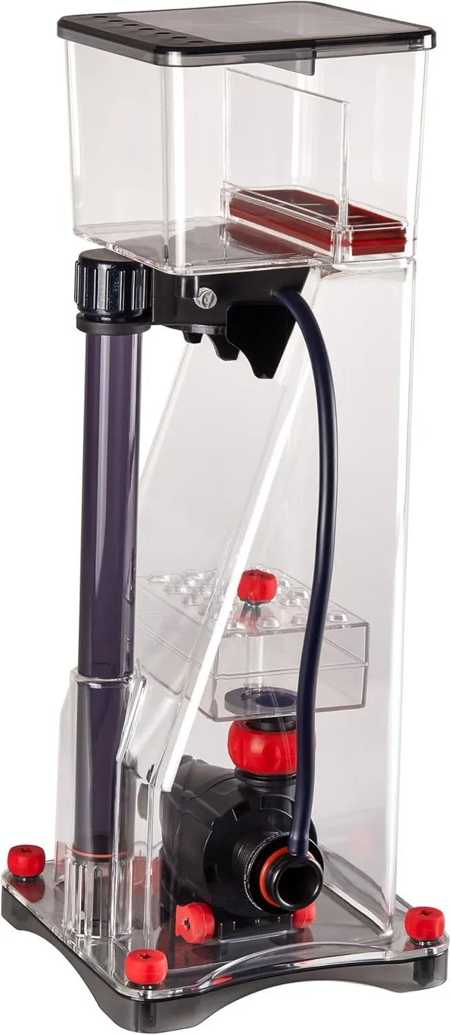 Coralife Aquarium Fish Tank Marine Salt Water DC-Controlled Variable Speed Square Protein Skimmer, Up To 300 Gallons