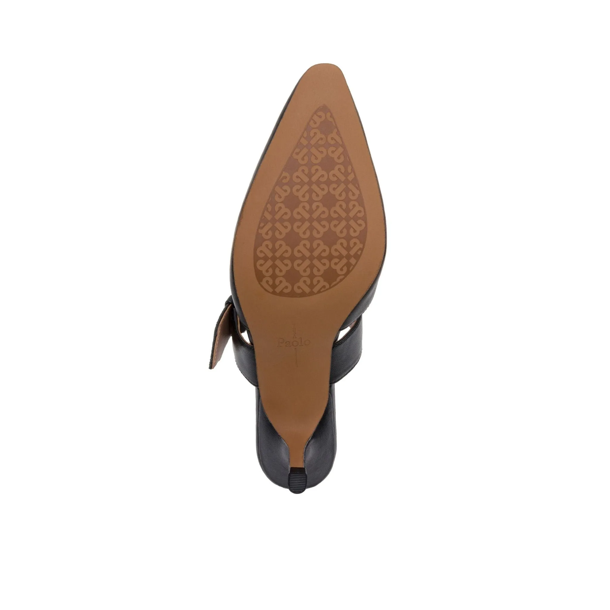 CYNTHIA | Buckled Kitten Heel Mules