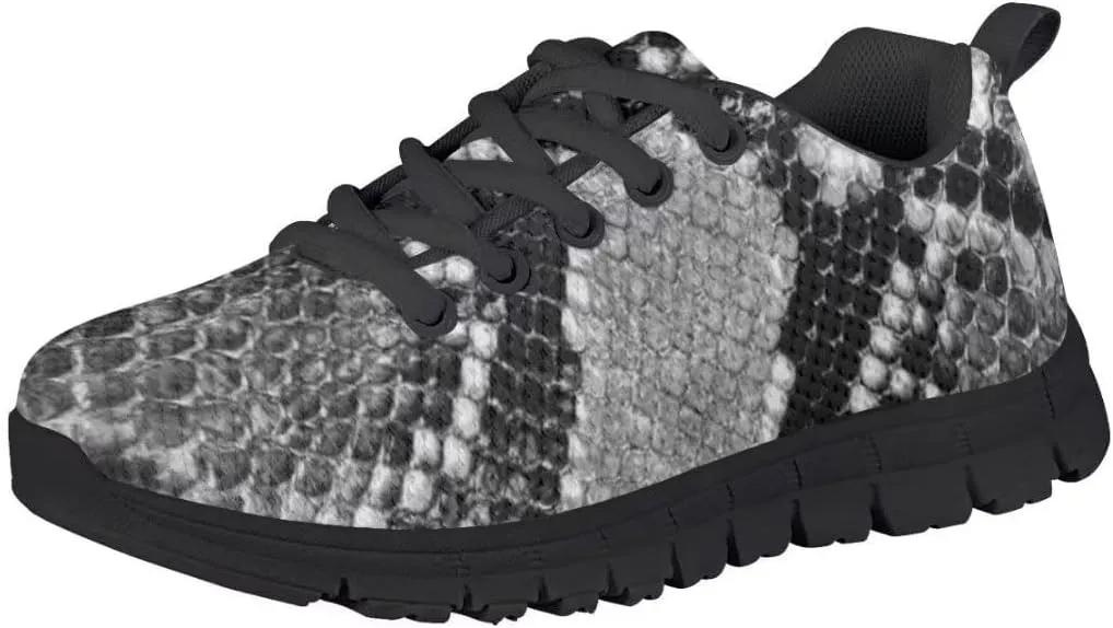 Dellukee Boys Girls Running Shoes Kids Fashion Cute Breathable Lightweight Mesh Athletic Tennis Sneakers
