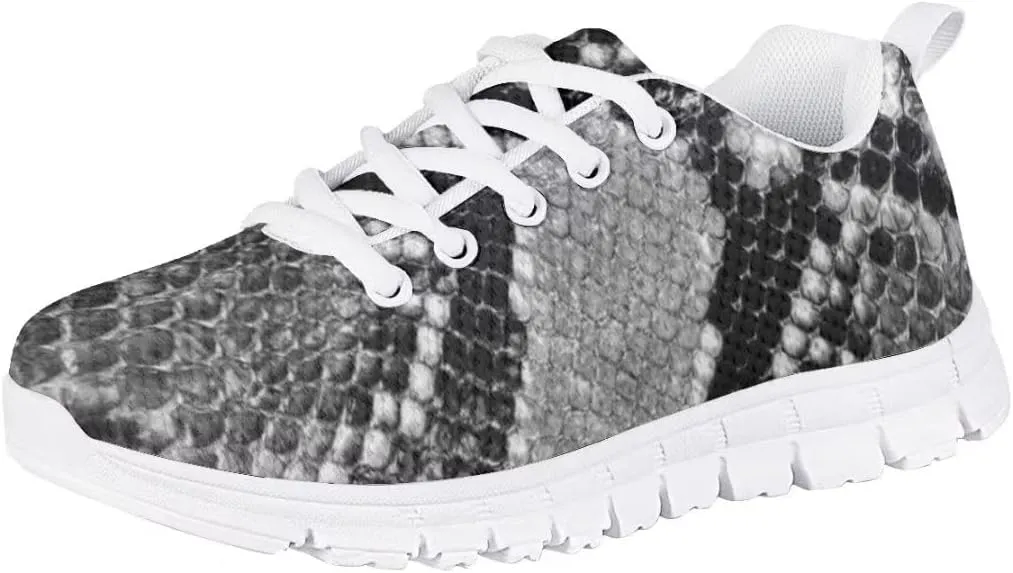 Dellukee Casual Boys Girls Shoes Kids Lightweight Breathable Athletic Tennis Walking Sports School Sneakers