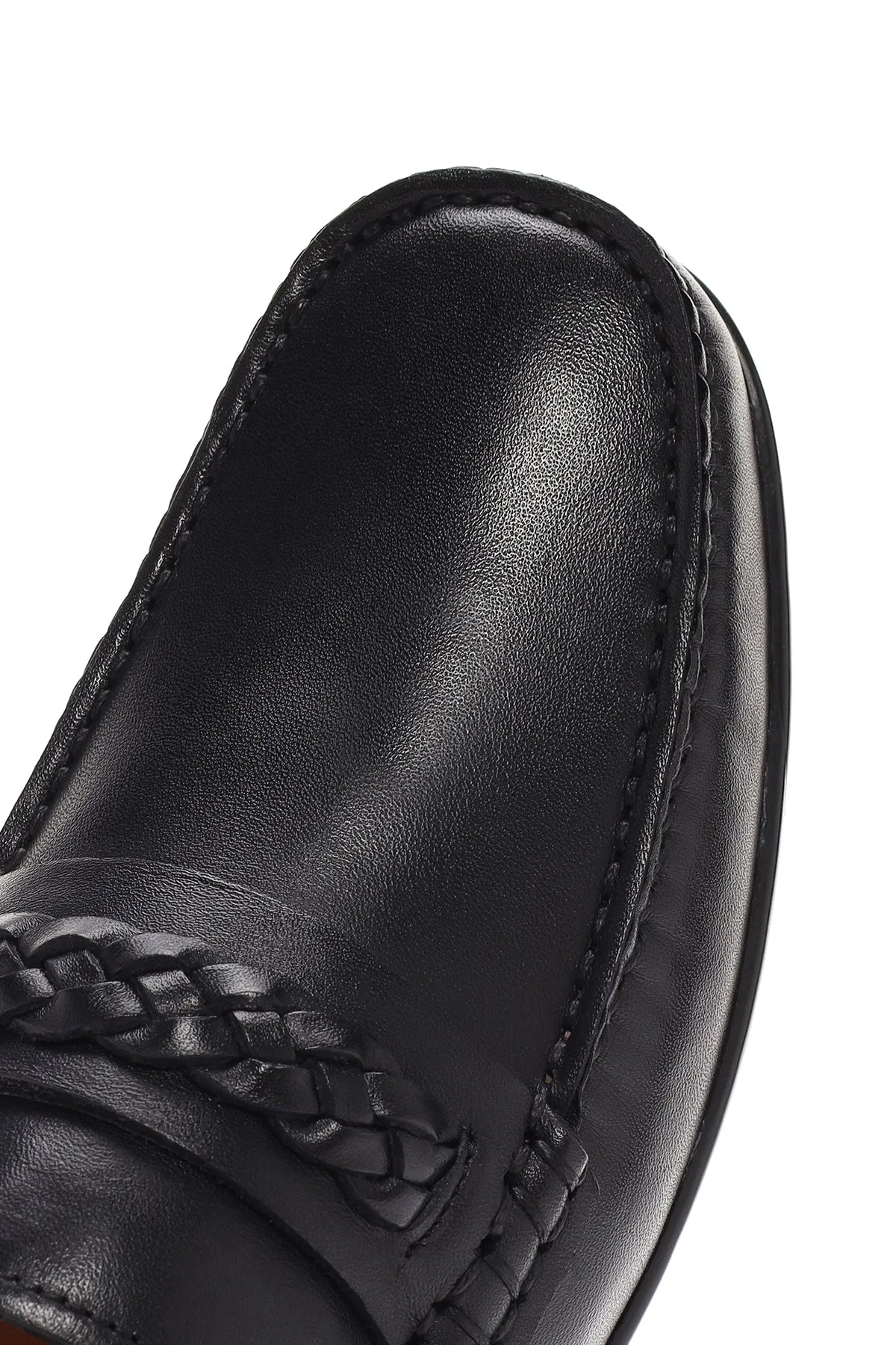 Derimod Fly Erkek Siyah Deri Loafer