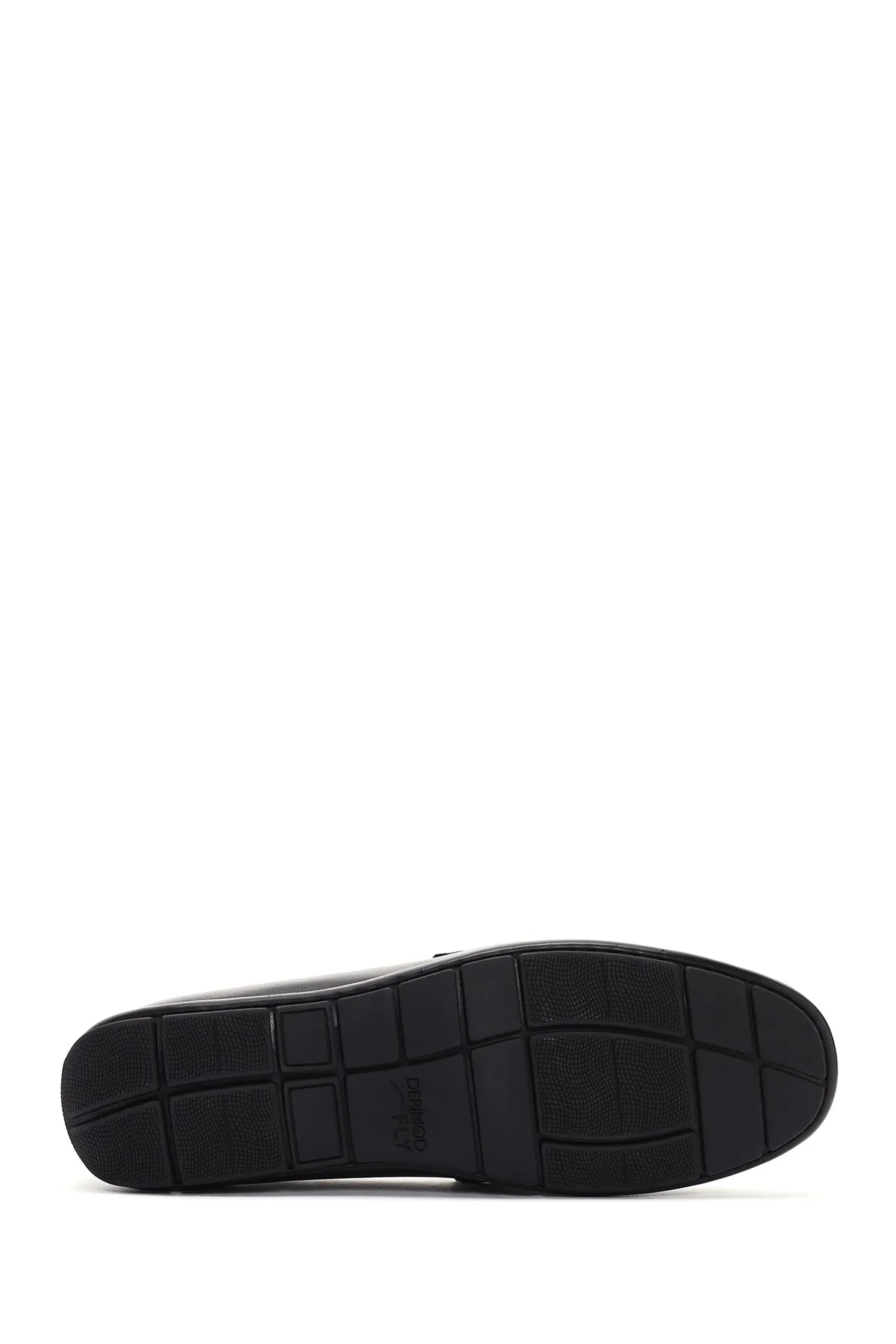 Derimod Fly Erkek Siyah Deri Loafer
