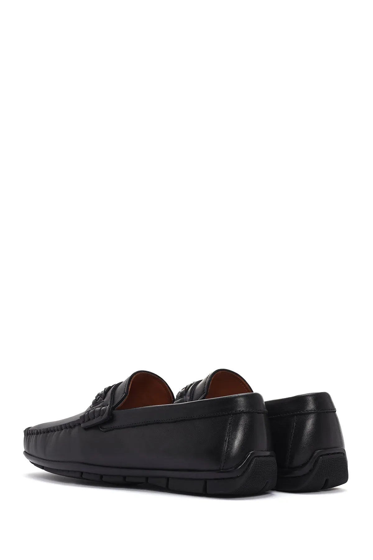 Derimod Fly Erkek Siyah Deri Loafer