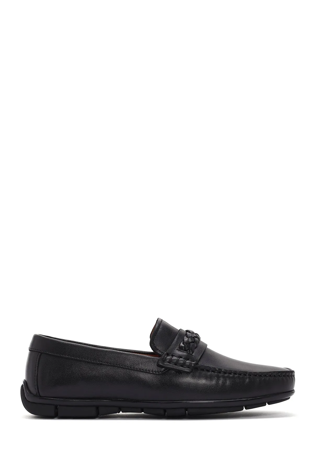 Derimod Fly Erkek Siyah Deri Loafer