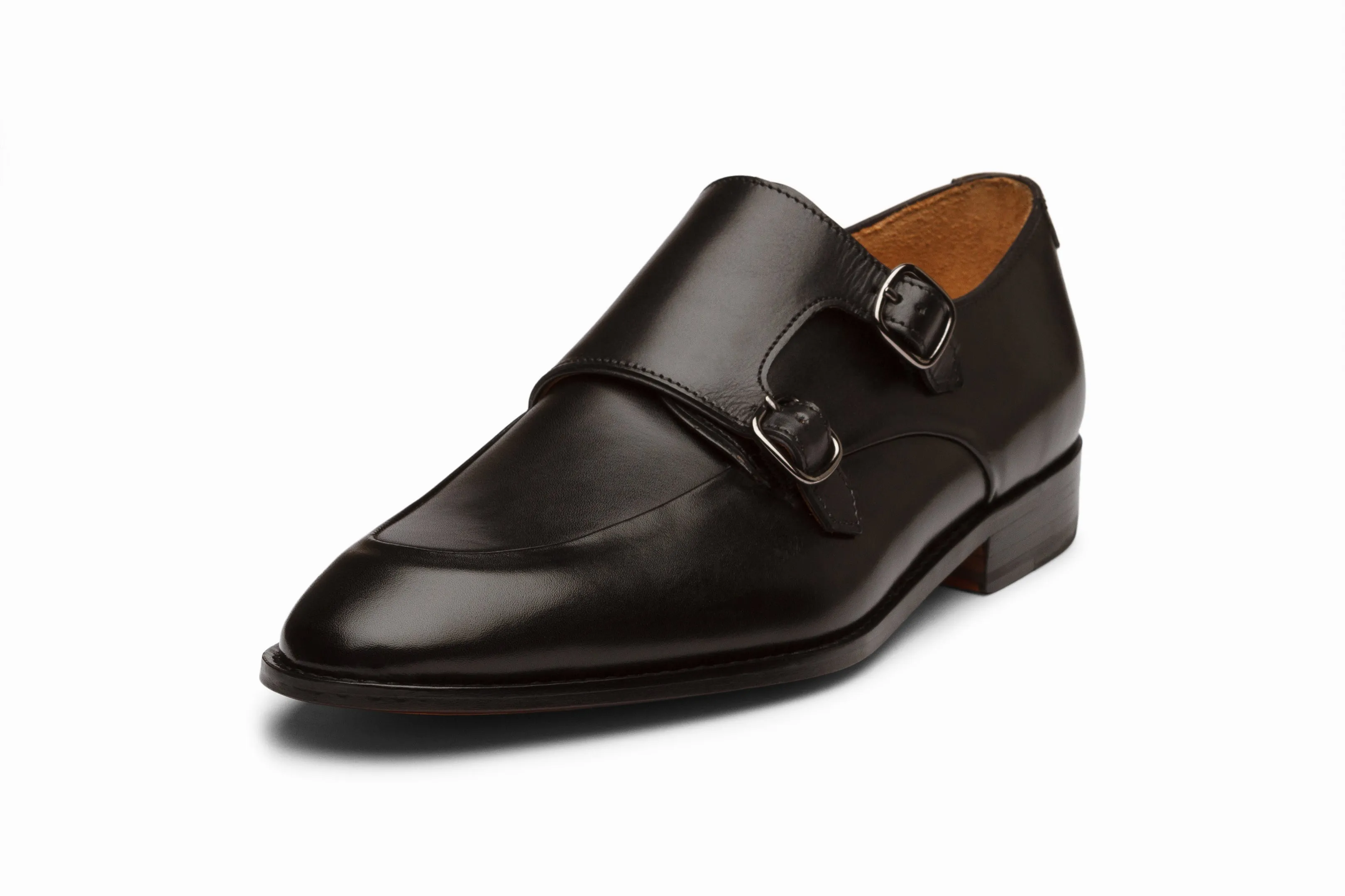 Diplomat Double Monkstrap - Black