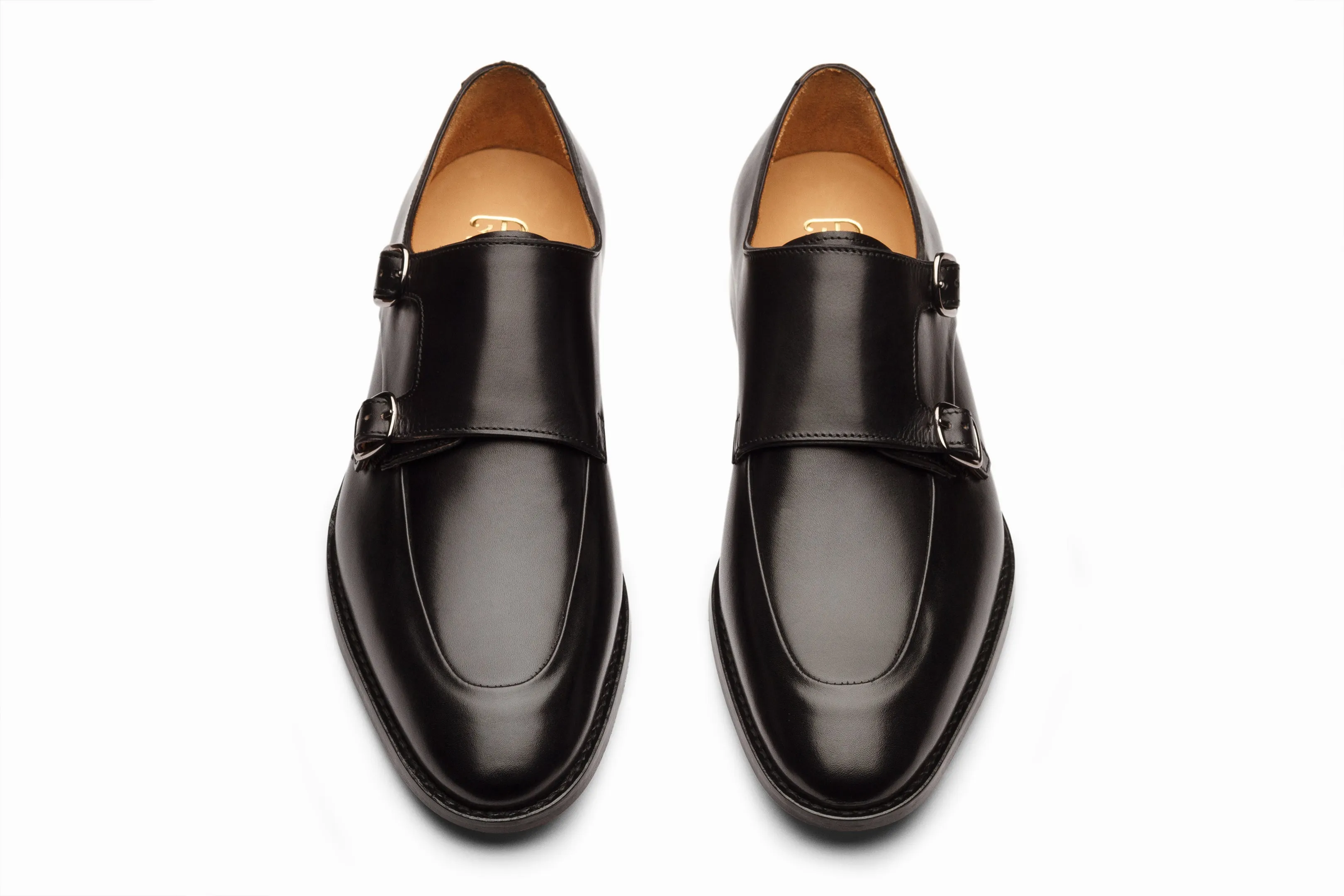 Diplomat Double Monkstrap - Black