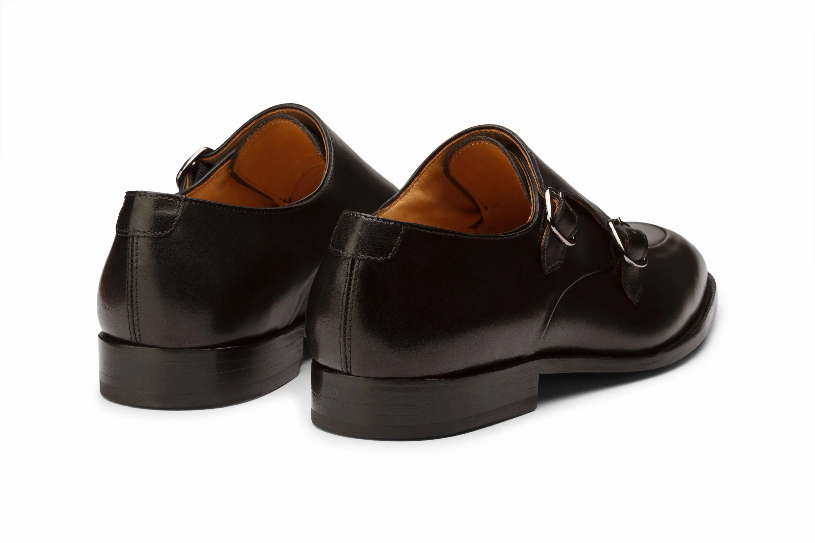 Diplomat Double Monkstrap - Black
