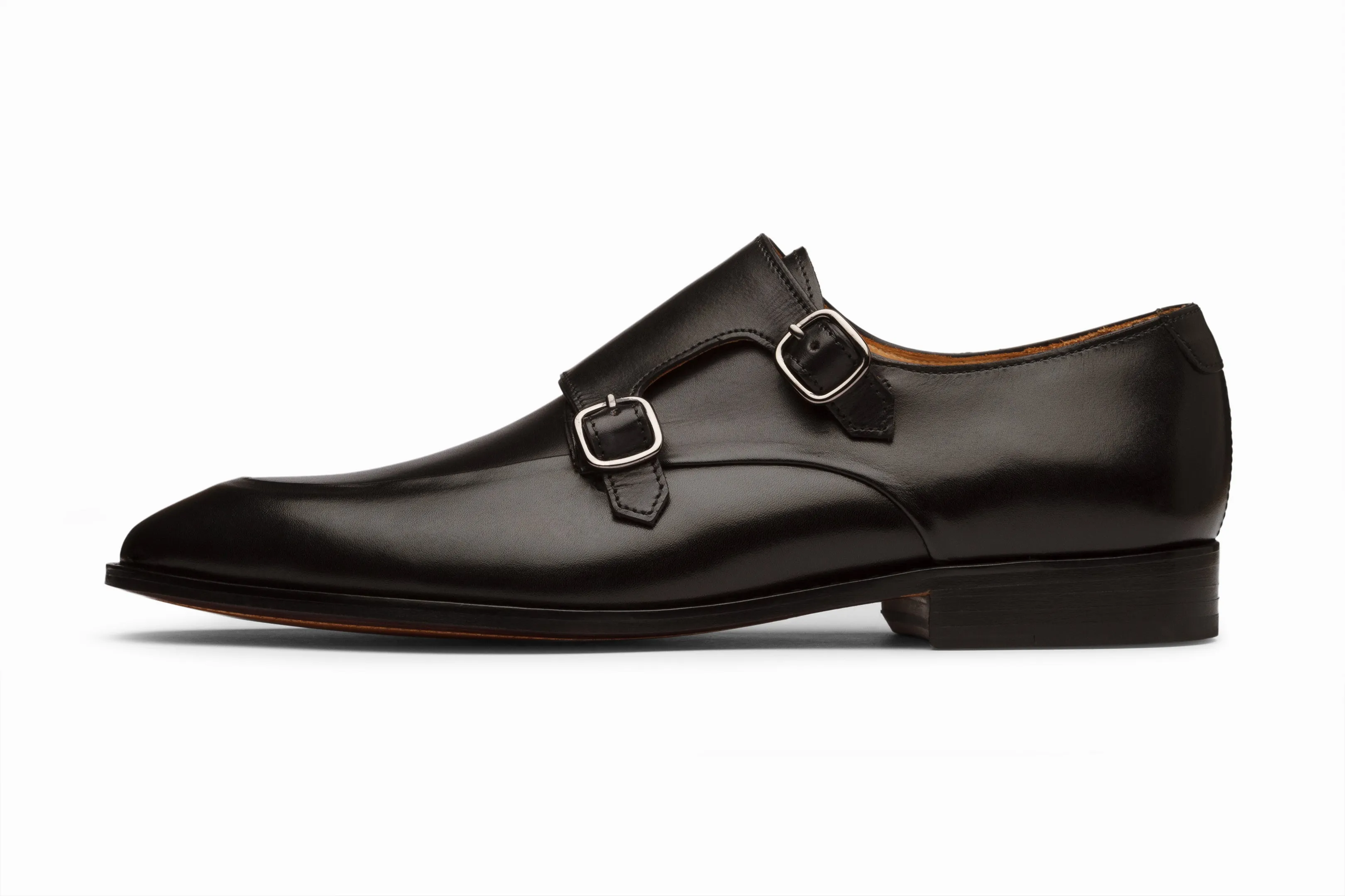 Diplomat Double Monkstrap - Black