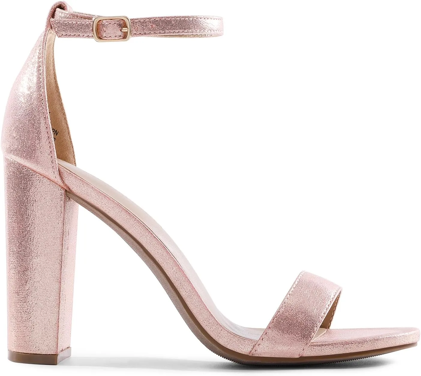 DREAM PAIRS Women's Hi-Chunk High Heel Pump Sandals