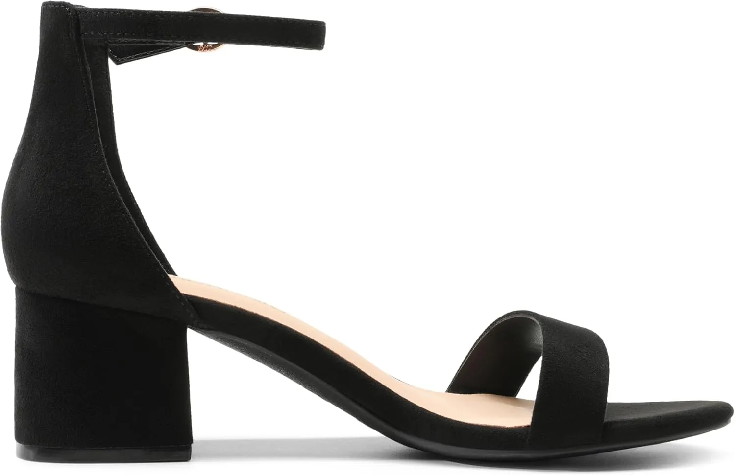 DREAM PAIRS Womens Low-Chunk Low Heel Pump Sandal