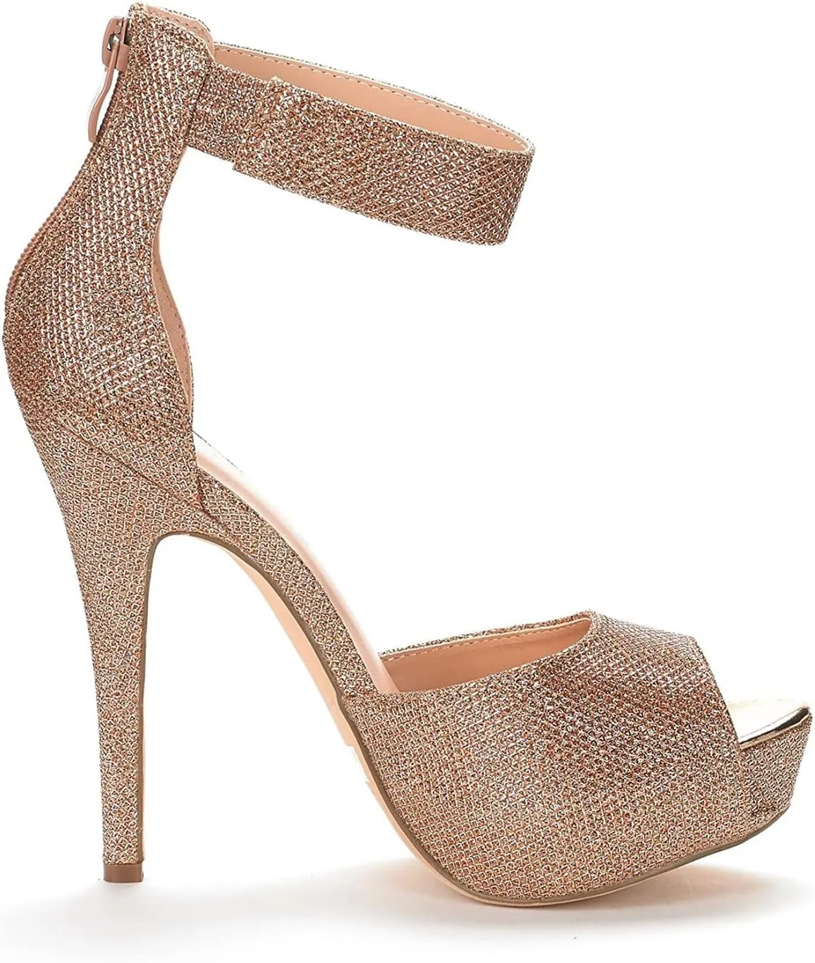DREAM PAIRS Women's Swan-05 High Heel Platform Dress Pump Shoes