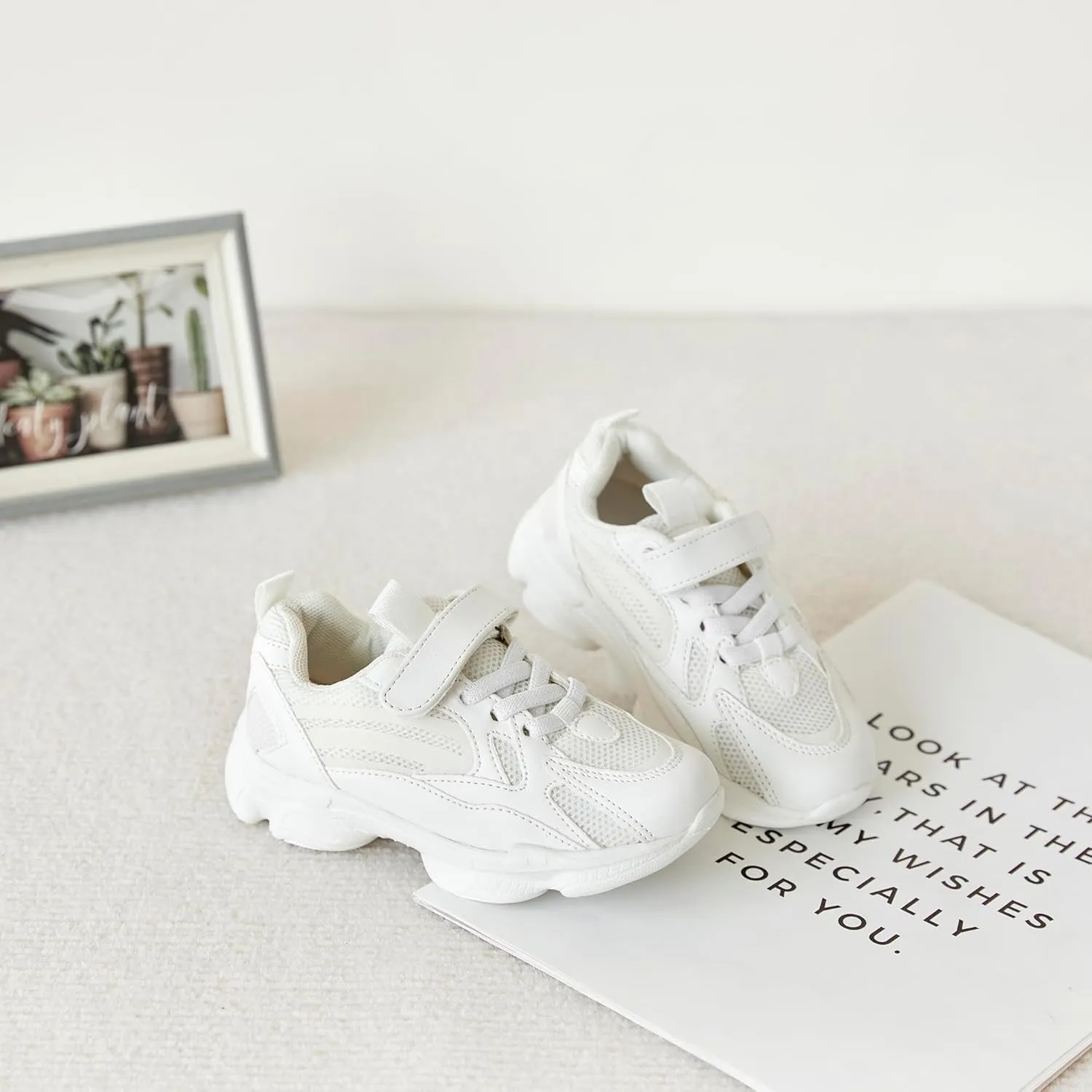 ESTINE Toddler/Little Kid Girls Boys Unisex Lightweight Casual Sports Sneakers Athletic Shoes for Running Walking