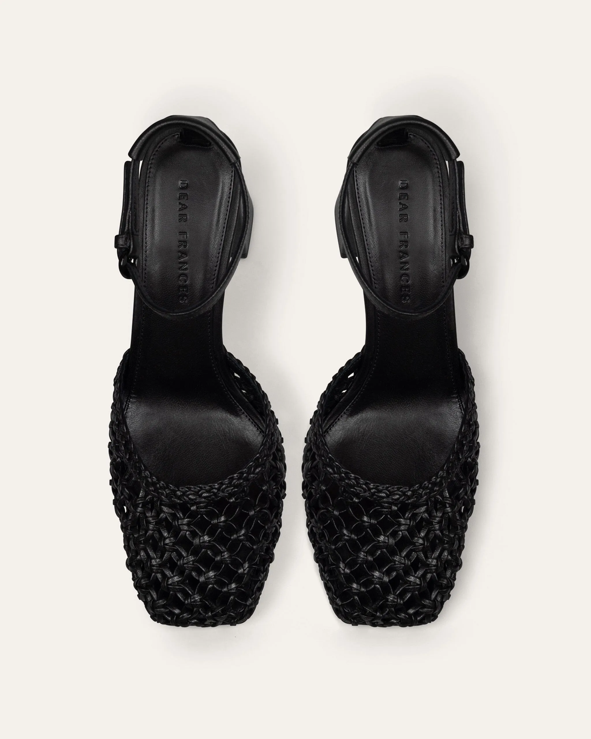Felice Pump, Black Weave