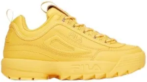Fila Women's Disruptor II Premium Sneaker, Banana/Banana - 7.5