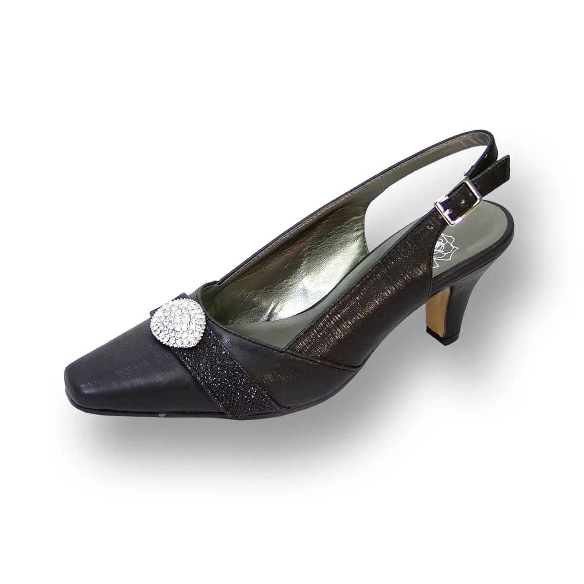 FLORAL Eva Women's Wide Width Slingback Dress Pumps