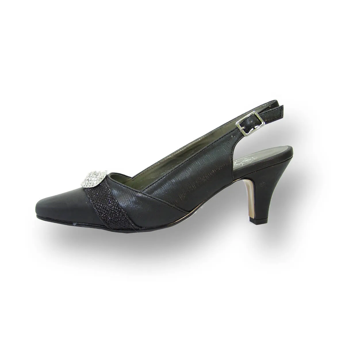 FLORAL Eva Women's Wide Width Slingback Dress Pumps