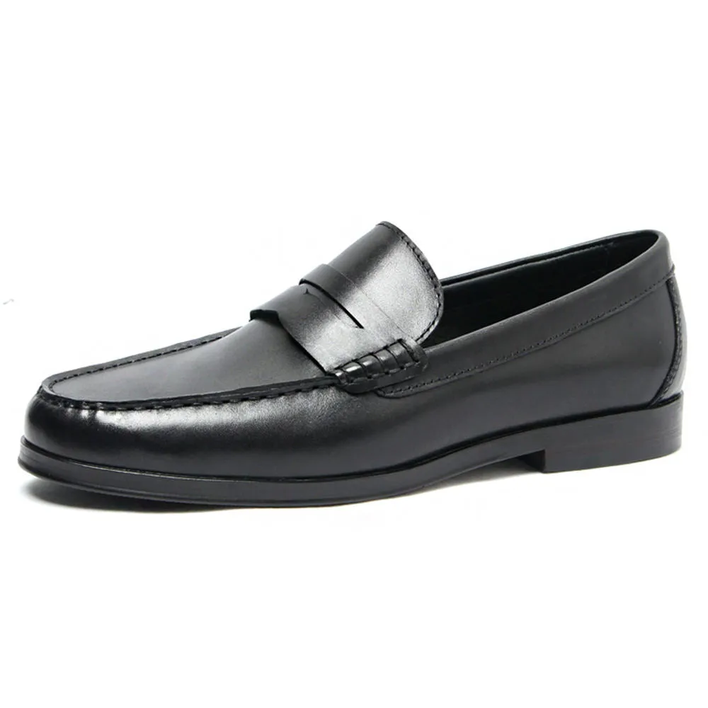Handmade Full Grain Leather Penny Loafer Shoes
