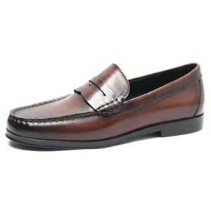 Handmade Full Grain Leather Penny Loafer Shoes