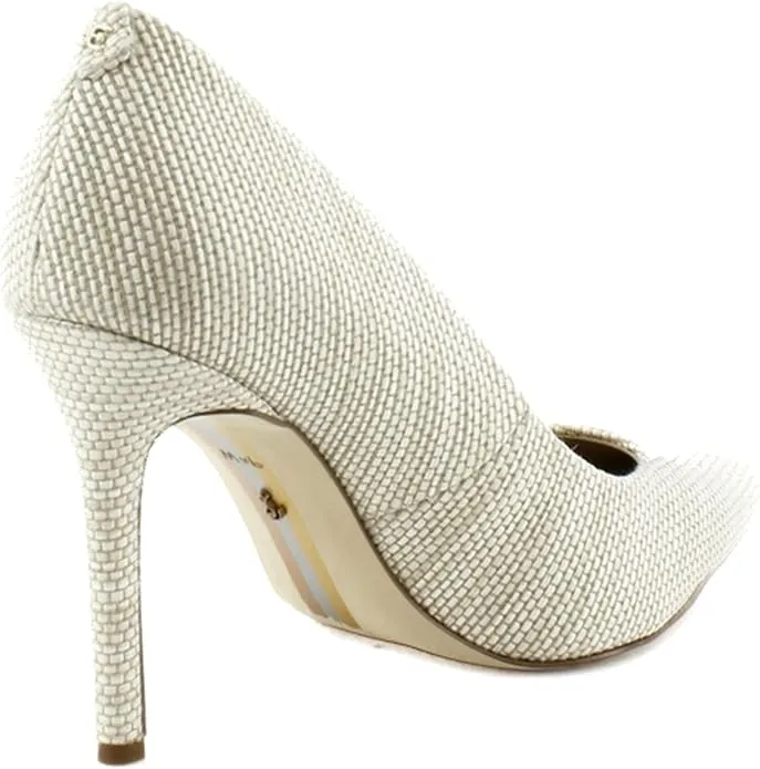 Hazel Heel Natural Pumps Specially designed Wide assortment Pointed Edelman Light Toe Sam Dress Stiletto Wide
