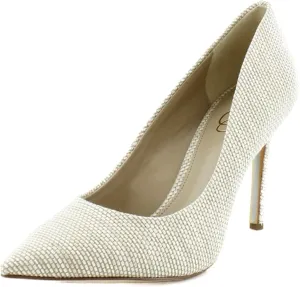 Hazel Heel Natural Pumps Specially designed Wide assortment Pointed Edelman Light Toe Sam Dress Stiletto Wide