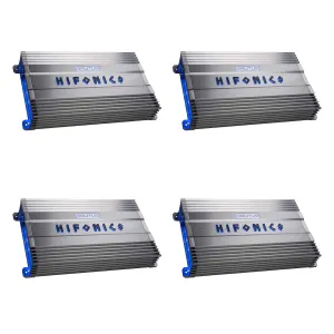 Hifonics 4 x BG-2200.1D Brutus Gamma Mono D 2200 Watt Car Audio Subwoofer Amp Amplifer (4 Pack)