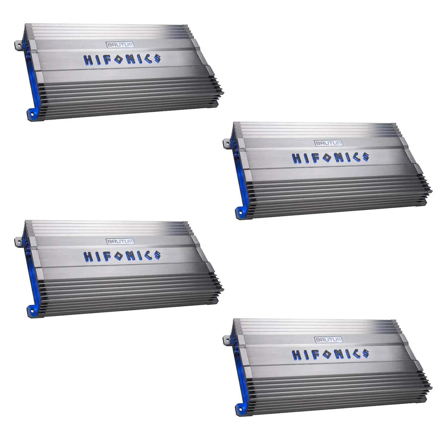 Hifonics BG-1000.4 Brutus Gamma 4 Channel 1000W Car Audio Subwoofer Amplifier (4 Pack)