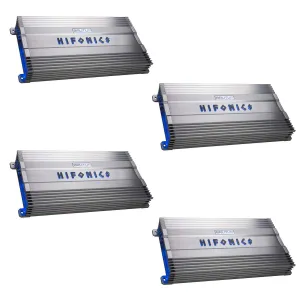 Hifonics BG-1000.4 Brutus Gamma 4 Channel 1000W Car Audio Subwoofer Amplifier (4 Pack)