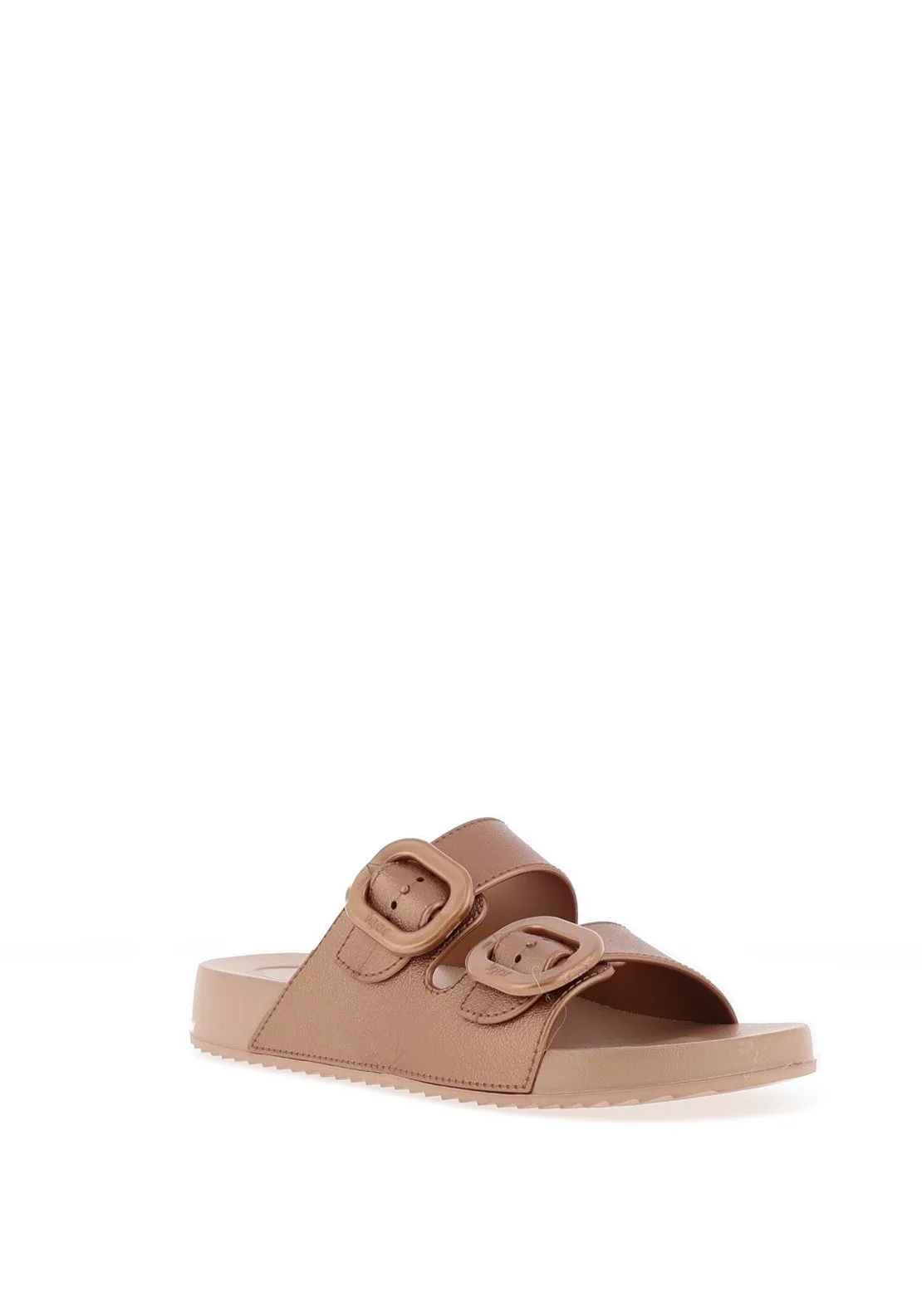 Igor Havana Metallic Mule Sandals, Bronze