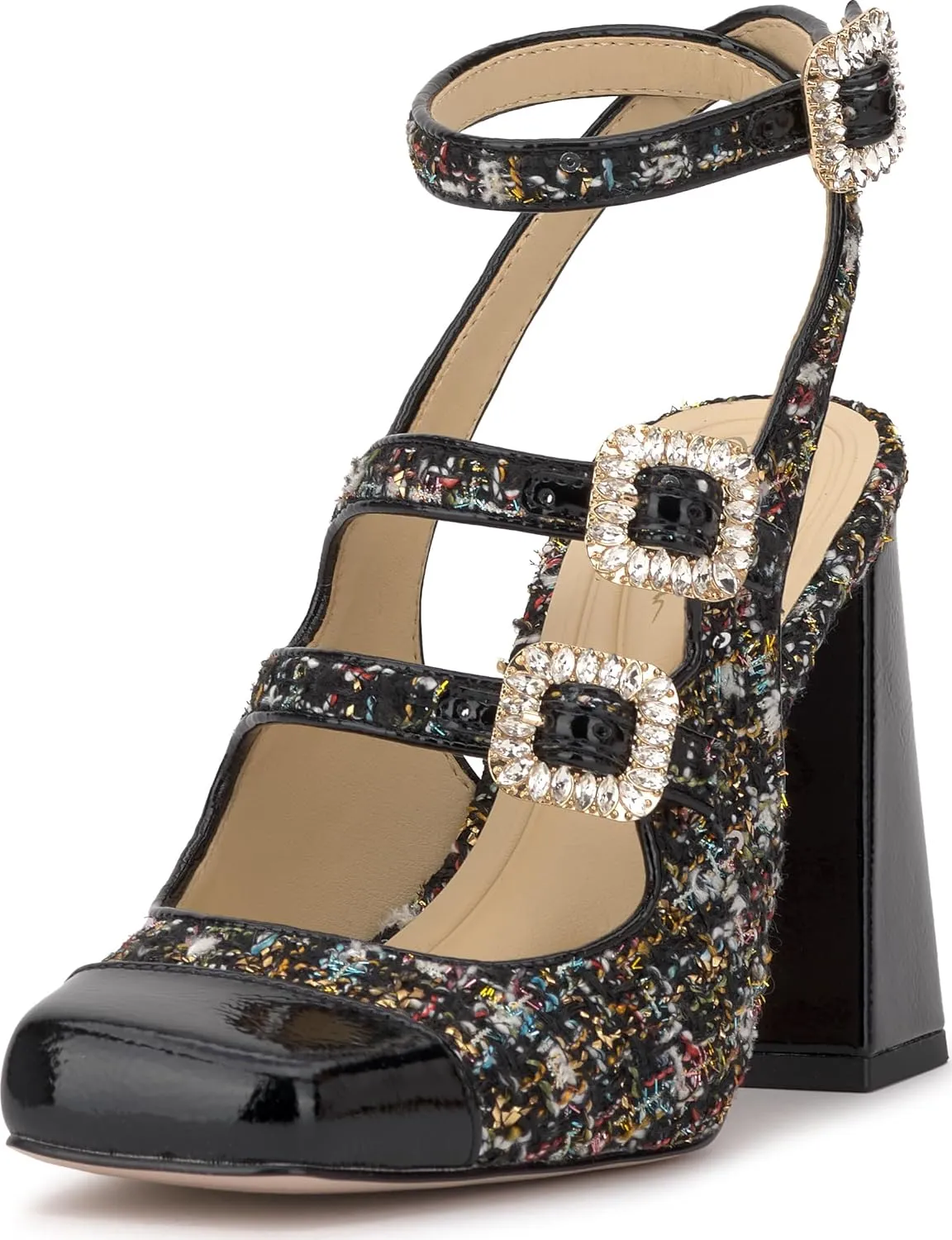 Jessica Simpson Women's Lymen Pump, Black, 7