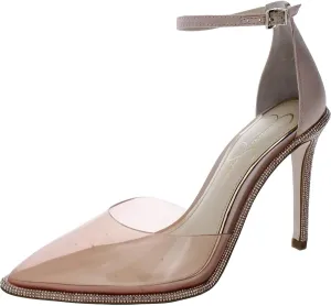 Jessica Simpson Women's Pemota Ankle Strap Stiletto High Heel Pump