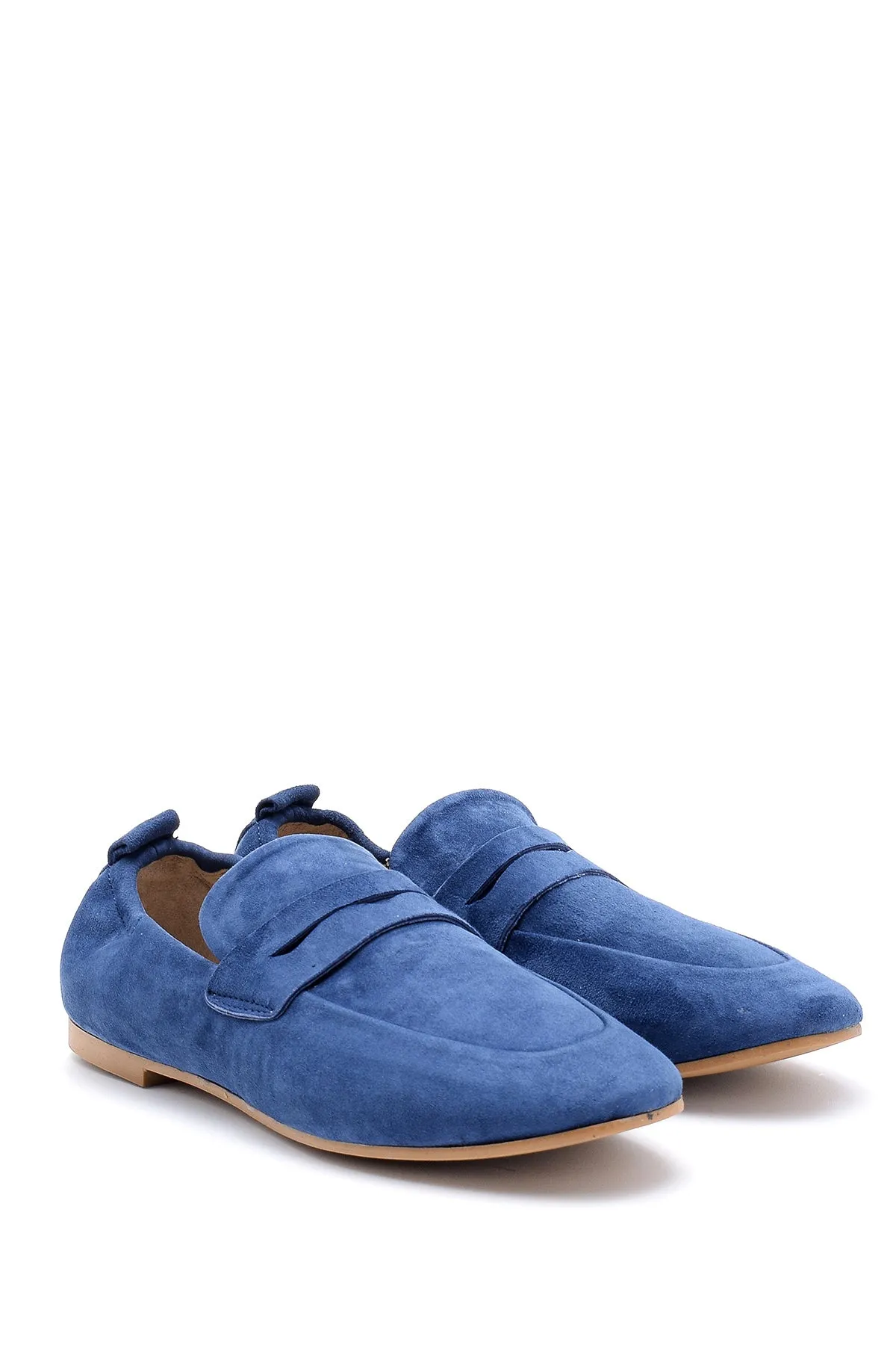 Kadın Süet Deri Loafer
