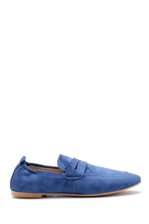 Kadın Süet Deri Loafer
