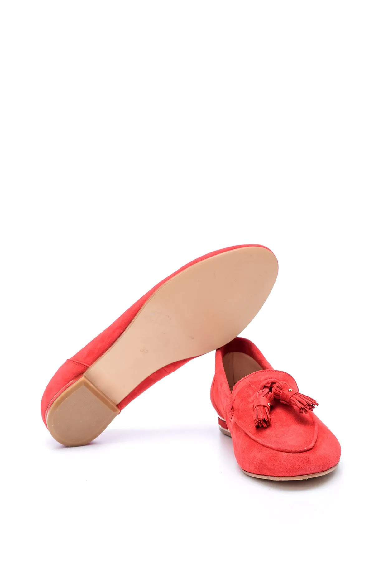 Kadın Süet Loafer