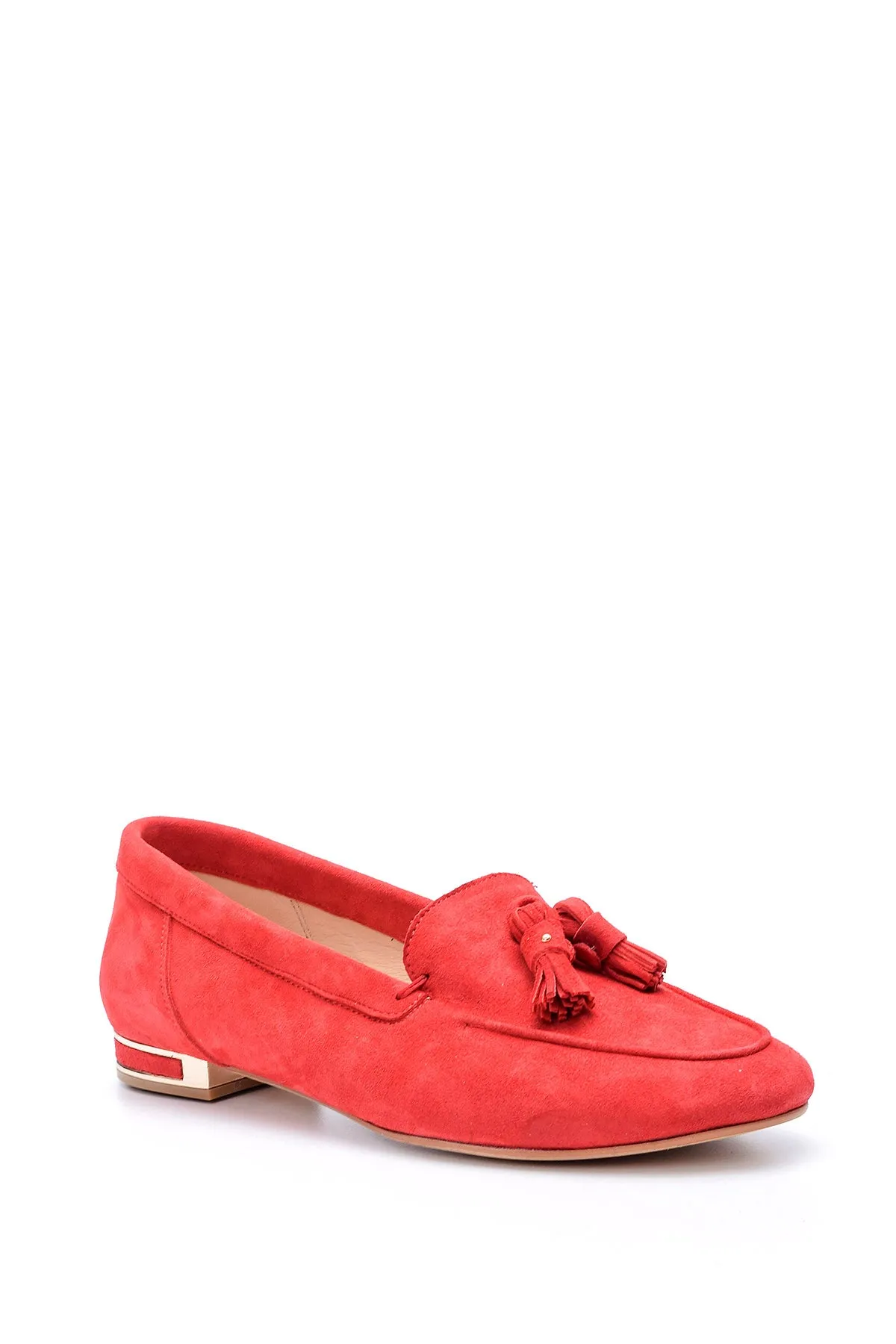 Kadın Süet Loafer