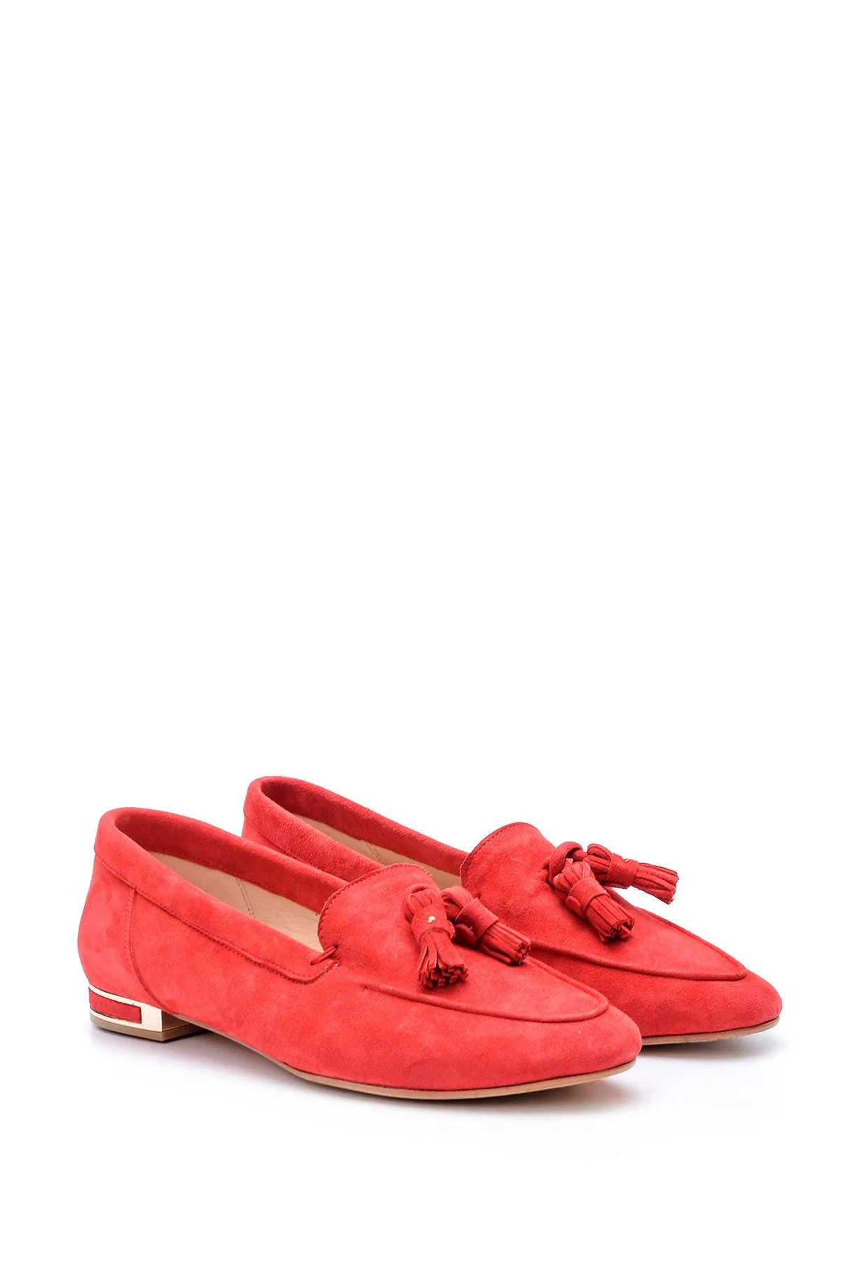 Kadın Süet Loafer
