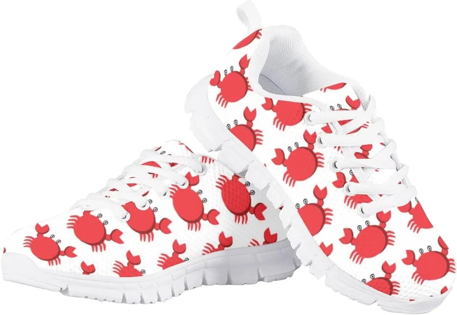 Kids Cute Tennis Shoes for Girls Soft Lightweight Running Sneakers Novelty Print Boys Walking Athletic Shoes