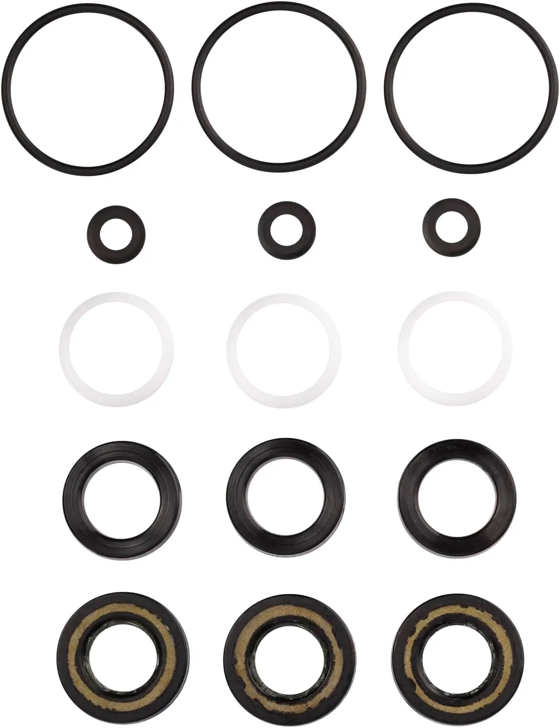 Kit 34262 C17 CAT Pumps Compatible OEM Replacement Seal Packing Kit 14mm for CAT 6DX and 66DX Pumps, Made in Italy, Exceeds OEM Standards