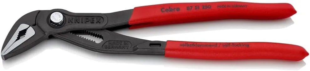 KNIPEX - 87 51 250 Tools - Cobra ES Extra-Slim Pump Pliers (8751250) 10 inches