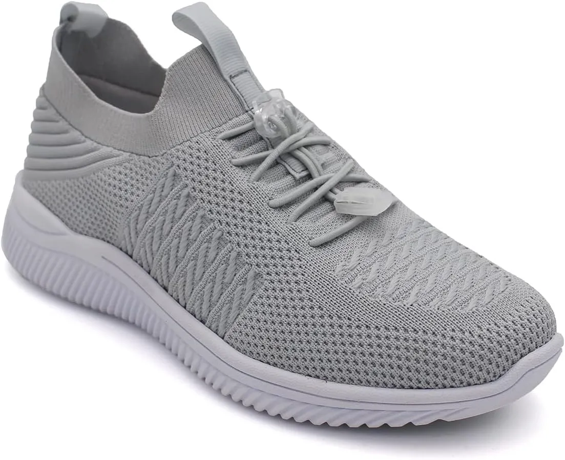 Laforst Jewel Womens Synthetic Mesh Upper Lace Up Nonslip Server Waitress Slip On Sneaker Free Socks