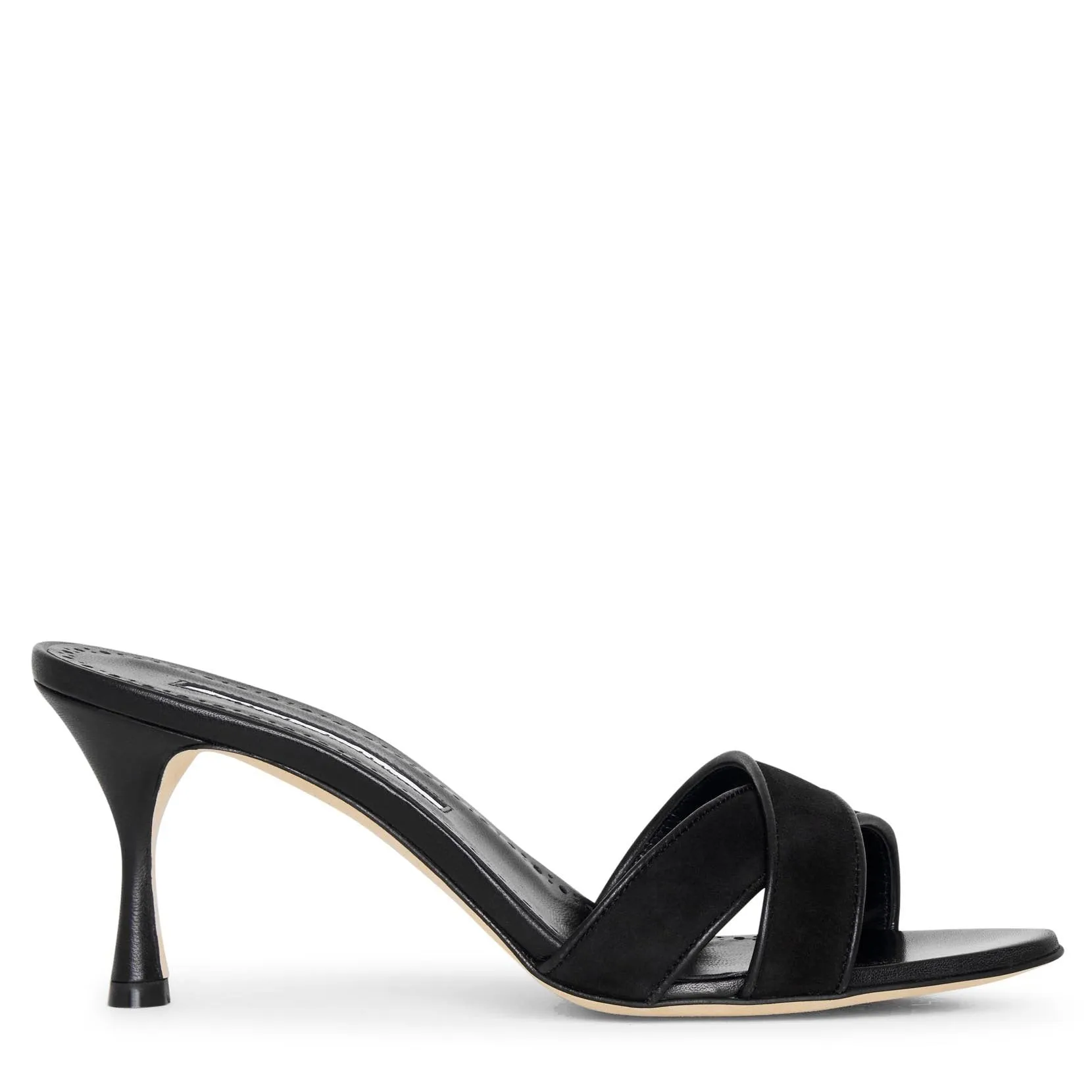 Lasistalo 70 suede mule sandals